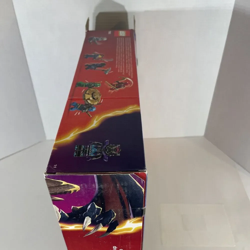 LEGO NINJAGO 71813 Wolf Mask Shadow Dojo Open Box All Bags Factory Sealed